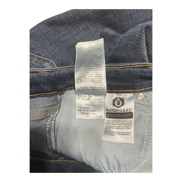 Levi's 711 Skinny Denim Blue Jeans Womens Size 31 - Picture 10 of 14